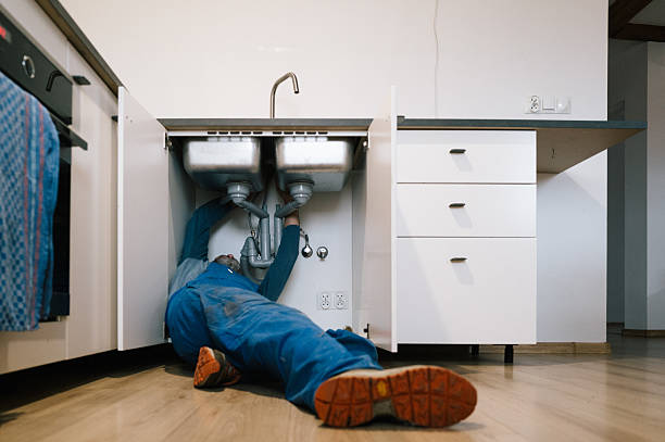 Professional Plumbing technician working in Pomfret, CT